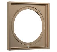 AXOR ShowerSelect ID, rosace de prolongement rectangulaire, 5 mm, finition bronze brossé