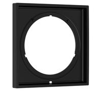 AXOR ShowerSelect ID, rosace de prolongement rectangulaire, 5 mm, noir mat