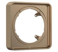 AXOR ShowerSelect ID, rosace de prolongement softsquare, 22 mm, finition bronze brossé