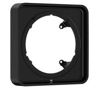AXOR ShowerSelect ID, rosace de prolongement softsquare, 22 mm, noir mat