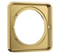 AXOR ShowerSelect ID, rosace de prolongement softsquare, 5 mm, finition or poli