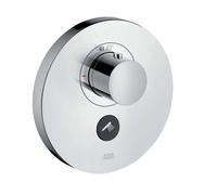 Axor ShowerSelect - Set de finition pour mitigeur thermostatique encastré haut débit avec 1 sortie, chrome 36726000