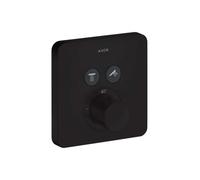 Axor ShowerSelect - Thermostat encastré pour 2 appareils, noir mat 36707670