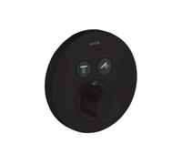 Axor ShowerSelect - Thermostat encastré pour 2 appareils, noir mat 36723670