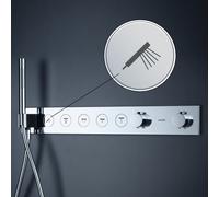 AXOR ShowerSolutions Bouton-poussoir à symbole pour module thermostatique Select, 93307000,