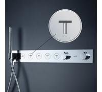 AXOR ShowerSolutions Bouton-poussoir à symbole pour module thermostatique Select, 93663000,