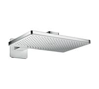 Axor ShowerSolutions douche à effet de pluie 46.6x30 cm rectangulaire chrome 35275000