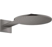 Axor ShowerSolutions douche à effet de pluie avec bras 30x30 cm ronde || 35300340