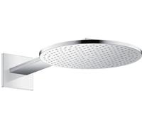 Axor ShowerSolutions douche à effet de pluie avec bras 30x30 cm ronde chrome 35300000