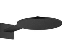 Axor ShowerSolutions douche à effet de pluie avec bras 30x30 cm ronde noir 35303670