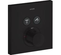 Axor ShowerSolutions mitigeur bain-douche encastrée avec thermostat noir 36715670