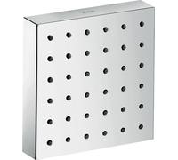 AXOR ShowerSolutions, module de douche encastré, forme rectangulaire, 120/120, finition chrome