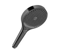 Axor ShowerSolutions - Pommeau de douche, 3 jets, chrome noir brossé 39772340