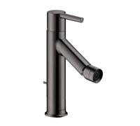 hansgrohe AXOR Starck Mitigeur monocommande de bidet, béqu'illes, garniture de vidage, 10214330, Couleur: Chrome noir poli