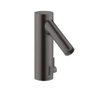 hansgrohe mitigeur électronique de lavabo avec régulation de température Fonctionnement sur batterie, 10101340, Couleur: Chrome noir brossé