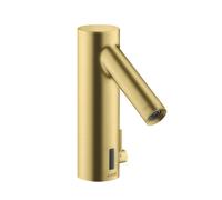 hansgrohe mitigeur électronique de lavabo avec régulation de température Fonctionnement sur batterie, 10101950, Couleur: laiton brossé