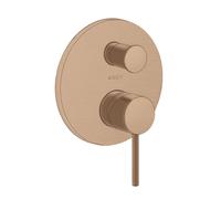 Axor Starck mitigeur bain-douche encastrée doré 10418310