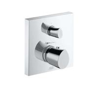 Axor Starck Organic - Mitigeur thermostatique encastré avec vanne d’arrêt, chrome 12715000