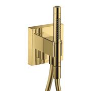 Hansgrohe Meuble Axor Starck Organic 12626990 – douchette 2 jets, flexible, 120x120 mm, or poli