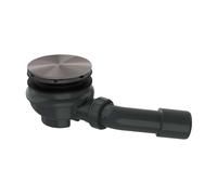 Axor Staro - Garniture de vidage diamètre 90 mm, noir chromé brossé 42542340