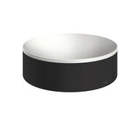 Axor Suite lavabo 30x30 cm ronde à poser blanc-noir mat 42000670