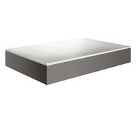 Axor Suite lavabo 60x40 cm rectangulaire à poser blanc-noir mat 42004340