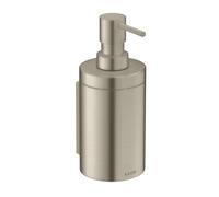 Axor Universal Circular - Distributeur de savon avec support, nickel brossé 42810820
