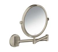 Axor Universal Circular - Miroir cosmétique mural, nickel brossé 42849820