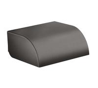 Axor Universal Circular - Porte-papier toilette, chrome noir brossé 42858340