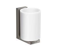 Hansgrohe AXOR UNIVERSAL – Godet à dents rectangulaire, métal verre blanc 42604330