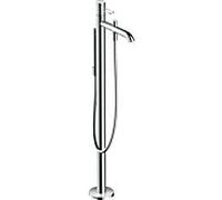 Axor Uno bain 38442000 chromé, sur pied, avec poignée en boucle