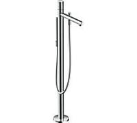 Axor Uno bain 45416000 chromé, sur pied, avec poignée zéro