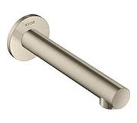 Axor Uno bain match0 45410820 nickel brossé, droit, montage mural
