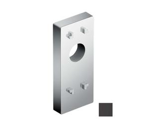 Axor Uno - Cale de compensation du carrelage, noir mat 96397670