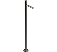 hansgrohe Axor Uno set de finition 45037330 mitigeur lavabo , sur pied, avec poignée zéro, sans garniture de vidange , chrome noir poli