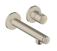 Axor Uno Select mur mitigeur lavabo nickel brossé, saillie 165mm