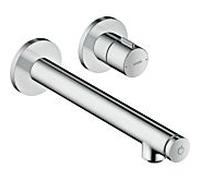 Axor Uno Select mur mitigeur lavabo 45113000 chromé , projection 220mm