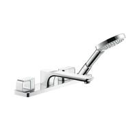 Axor Urquiola - Mitigeur de baignoire 4 trous pour plage de carrelage, chrome 11445000