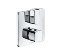 Axor Urquiola - Thermostat encastré avec vanne d’arrêt, chrome 11732000