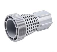 Axorafow 4k8001 Adaptateur de filtre à sable long et court avec joint plat Plus anneau O-For .25 - Connecte un tuyau de 40 mm pour - Plus de 2 ports de filtre de piscine standard compatibles avec les
