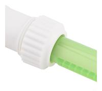 Axorafow Abs Support de fontaine de piscine double pulvérisation pour jets de retour avec plus de 2 adaptateurs - Arroseur cascade modifiable rotatif à 360° pour piscine, spas, blanc vert