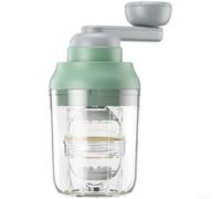 Axorafow Batteur à œufs de cuisine avec assaisonnement, mixeur alimentaire, smoothies, crème glacée, outil de fouet compact pour la cuisine à la maison, vert (vert)