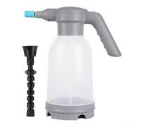 Axorafow Brume/ruisseau électrique de jardin 30 x 15 x 15 cm modifiable rechargeable par USB pour mobile - Pulvérisateur en plastique pour nettoyage de motifs (bleu/jaune/blanc)