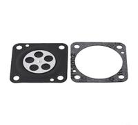 Axorafow Kit de réparation de carburateur WM80 - Membrane d'étanchéité de rechange BS42 BS45 BS50 BS52 BS60Y BS62Y BS65Y 33 - Joint de contrôle en caoutchouc pour tondeuse à gazon - Noir