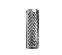Axorafow La porte de la tringle s'adapte à la rôtissoire standard pour un style de rôtissage en acier facile à ouvrir - 30,5 cm avec tube en maille pour barbecue en acier inoxydable carré/rond