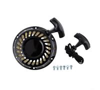 Axorafow Lanceur de démarrage compatible avec moteur 212cc 6.5HP 7HP Kart CT200U MB200 BT200X TrailMaster Generators Pumps Kit avec corde de rechange et vis de montage