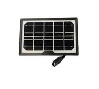Axorafow Panneau solaire monocristallin en silicium 5 V 1,8 W de sortie avec câble USB femelle de 15 cm, alimentation alternative efficace pour charger des lampes LED et des ventilateurs en extérieur