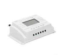 Axorafow Système d'affichage LCD à double température Off-Minuteur ABS Contrôle de charge 20 A Compensation solaire Contrôleur de charge 12 V/24 V Auto avec