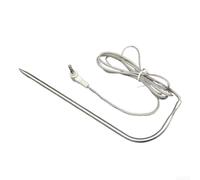 Axorafow Thermocouple numérique en acier inoxydable avec 3. Sonde Pt1000 Connecteur capteur pour sonde à viande pour grills Traeger, compatible avec les thermostats Traeger 5 mm Plus Pellet Grill