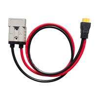 AYECEHI Connecteur XT60 10 AWG vers Anderson 50 A 600 V Câble adaptateur de batterie XT60 femelle vers prise solaire SB50 Câble de connexion/déconnexion rapide pour station d'alimentation portable à